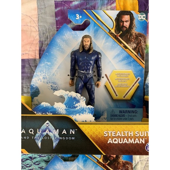 Spin Master (Set of 4) DC Aquaman & The Lost Kingdom Aquaman 4"Stealth-Orm-Manta - Picture 2 of 6